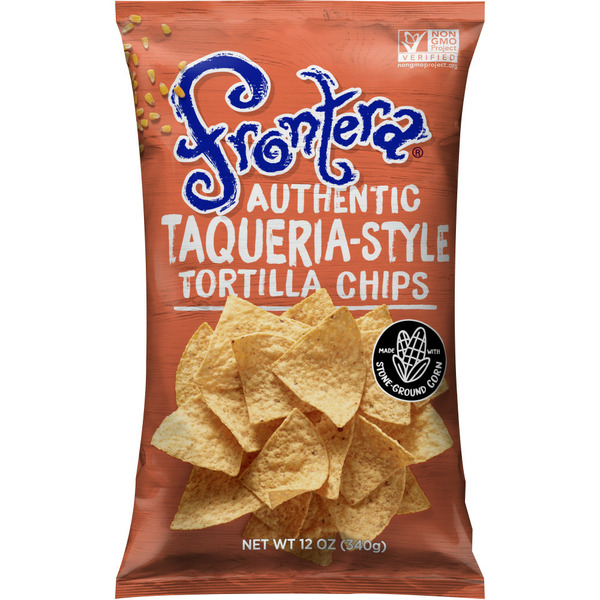 Chips & Pretzels Frontera Authentic Taqueria Tortilla Chips, Non-GMO, Small Batch hero