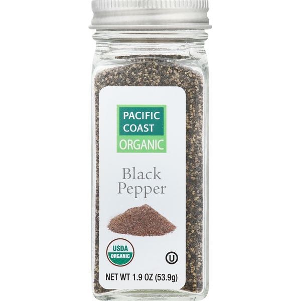 Spices & Seasonings PACIFIC COAST ORGANIC Black Pepper hero