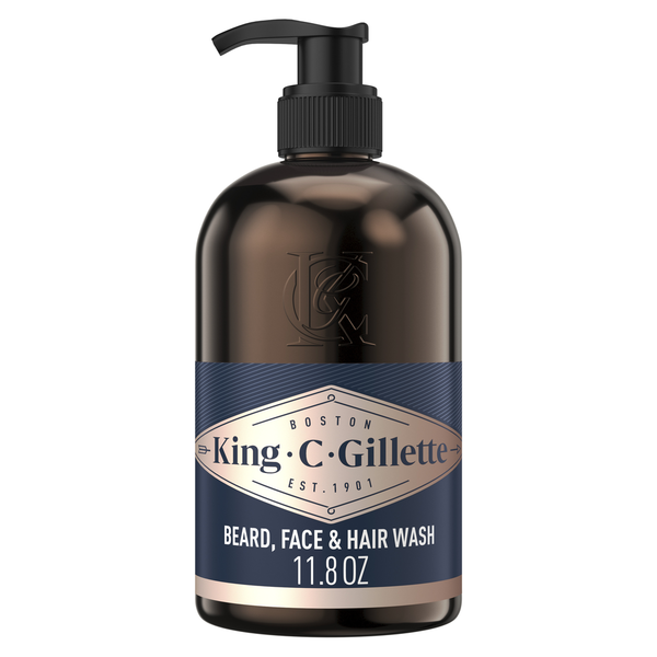 Shave Needs Gillette 3in1 Beard, Face & Hair Wash with Signature Scent hero