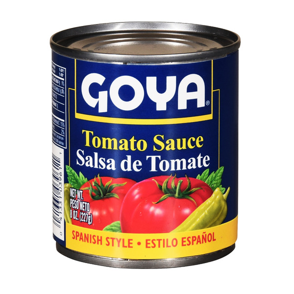 Mexican/Hispanic/Latino Foods Goya Tomato Sauce, Spanish Style hero