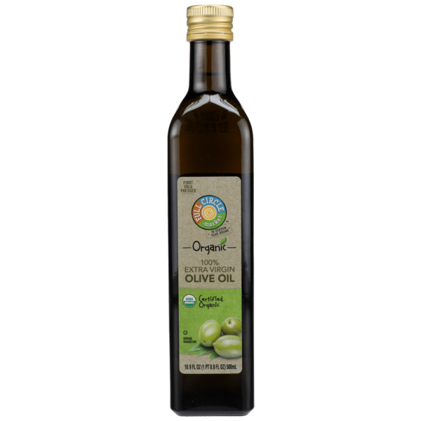 Oils & Vinegars Full Circle 100% Extra Virgin Olive Oil hero