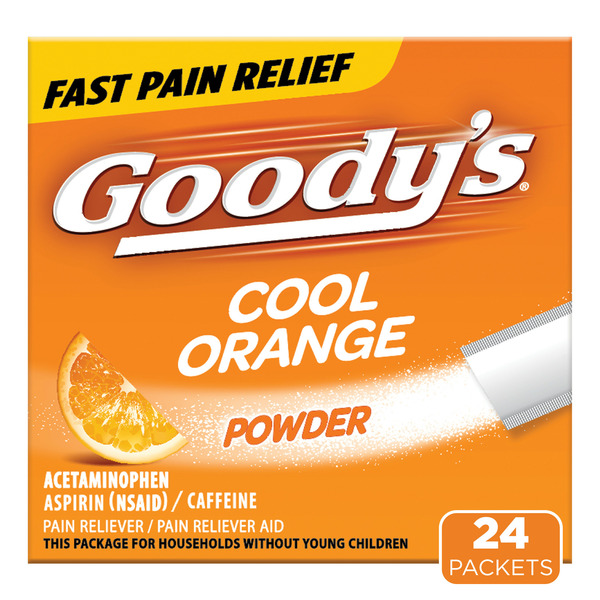 Muscles, Joints & Pain Relief Goody Pain Relief Powders Cool Orange Cool Orange hero