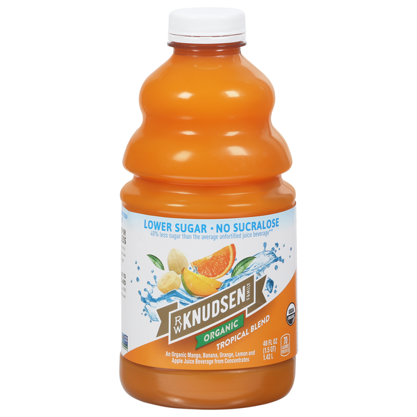 Juice & Nectars R.W. Knudsen Family Juice Beverage, Organic, Tropical Blend hero