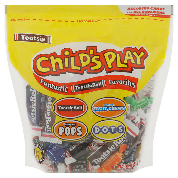 Halloween Seasonal Child's Play Candy, Assorted hero