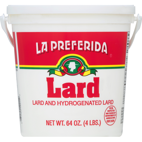 Latino Foods La Preferida Lard hero