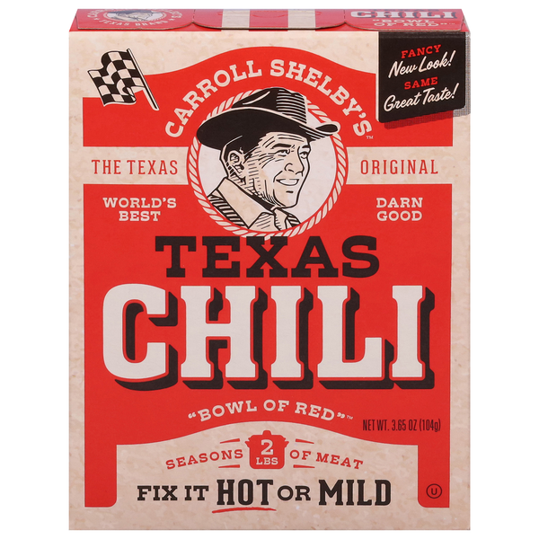 Spices & Seasonings Carroll Shelby's Original Texas Brand Chili Kit hero