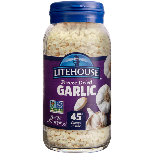 Fresh Herbs Litehouse Freeze Dried Garlic hero