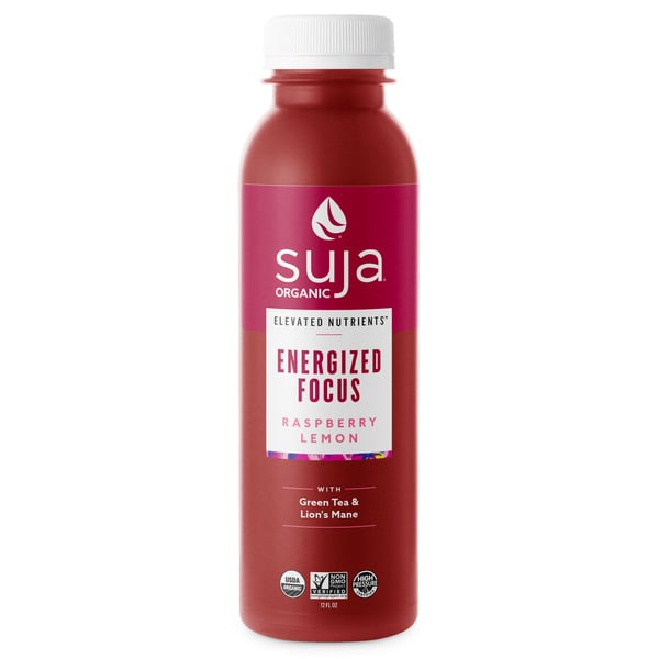 Suja Organic Raspberry Lemon Energized Focus Cold-Pressed Juice 1 hero