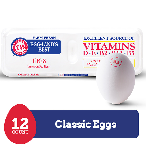 Eggs Eggland's Best Classic Large White Eggs hero