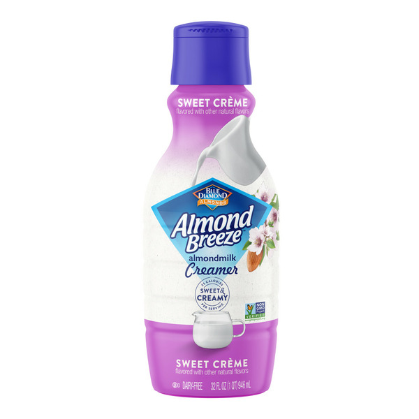 Almond Breeze Sweet Crème Almondmilk Creamer hero