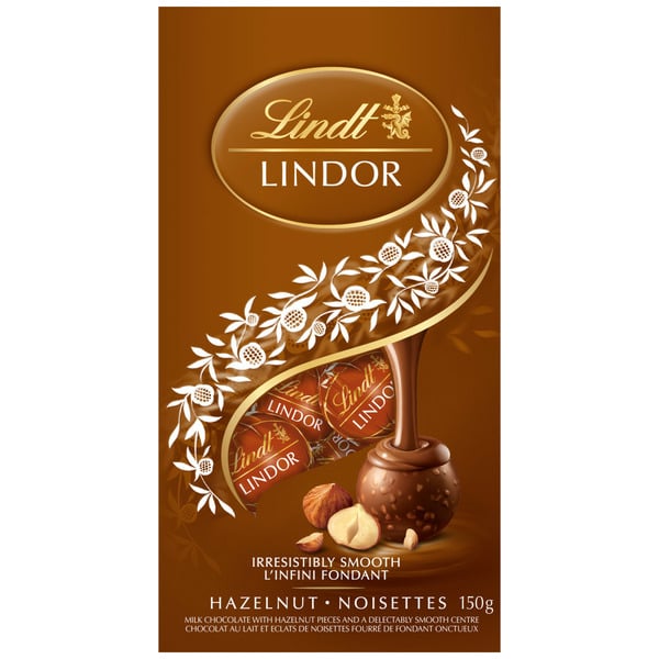 Candy & Chocolate Lindt Hazelnut Milk Chocolate Truffles, 150-Gram Bag hero