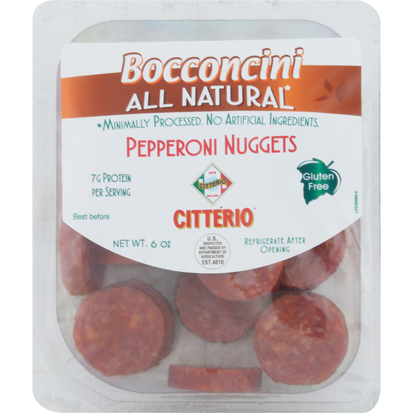 Lunch Meat Citterio Nuggets, Pepperoni hero