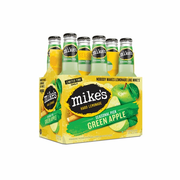 Beers & Coolers Mike's Hard Lemonade Green Apple hero