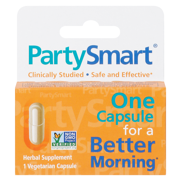 Cleanses & Detoxes PartySmart Better Morning, Vegetarian, Capsules hero