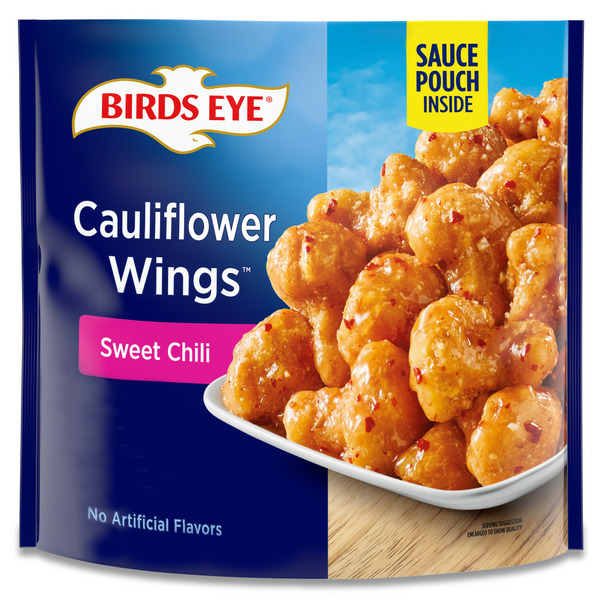 Frozen Produce Birds Eye Sweet Chili Cauliflower Wings, Frozen Vegetable hero