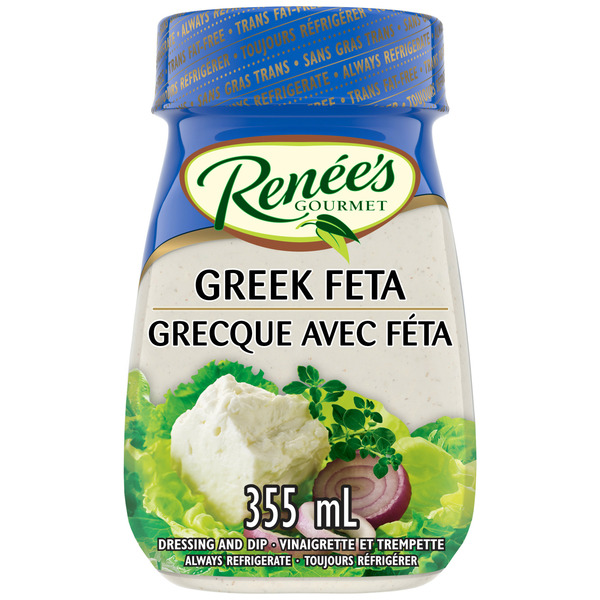 Salad Dressing & Toppings Renees Greek Feta Dressing hero