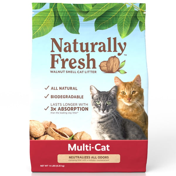 Litter & Accessories Naturally Fresh Quick-Clumping Multi-Cat Litter hero