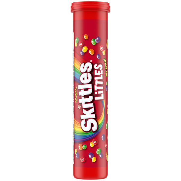 Candy & Chocolate Skittles Original Littles Gummy Candy Share Size Mega Tube hero