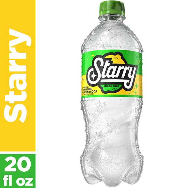 Starry Lemon Lime Soda, Caffeine Free hero