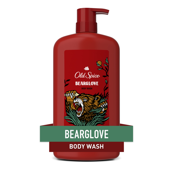 Body Lotions & Soap Old Spice Body Wash for Men, Bearglove, Long Lasting Lather hero