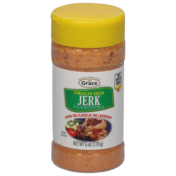 Spices & Seasonings Grace Seasoning, Jerk, Jamaican Dried hero