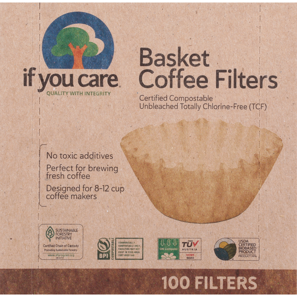 Coffee If You Care Coffee Filters, Basket hero