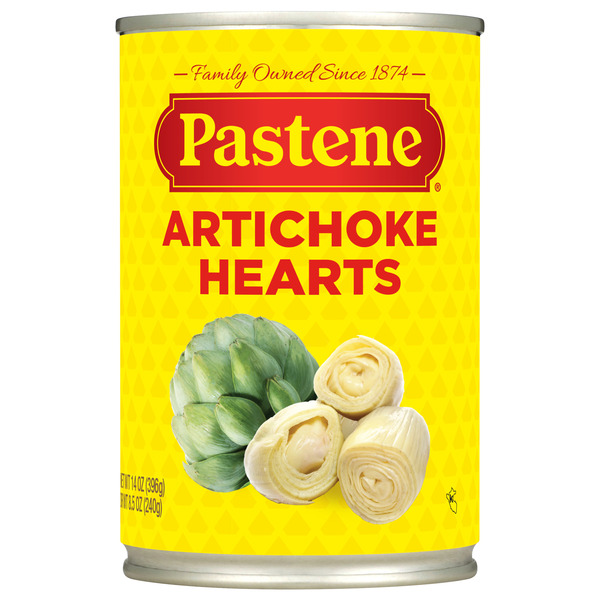 Canned & Jarred Vegetables Pastene Artichoke Hearts in Brine hero