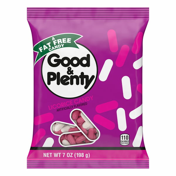 Candy & Chocolate GOOD & PLENTY Licorice Fat Free Candy hero