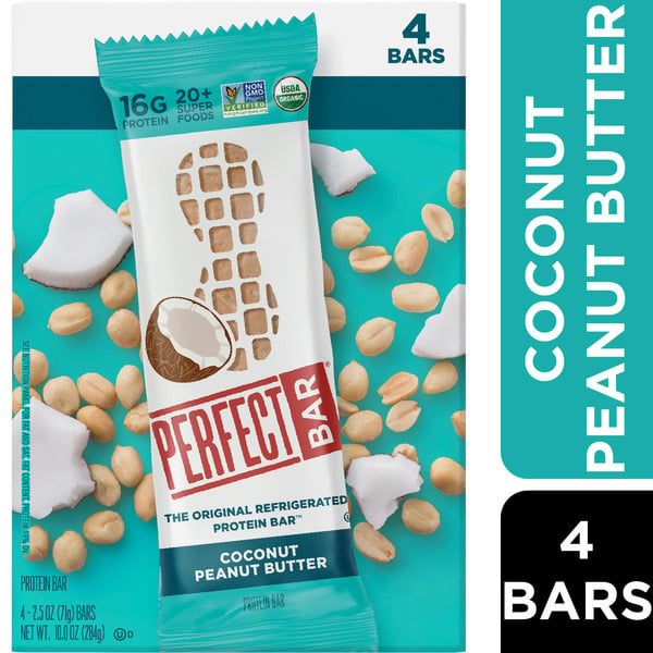 Yogurt Perfect Snacks Coconut Peanut Butter Protein Bar, Gluten-Free hero