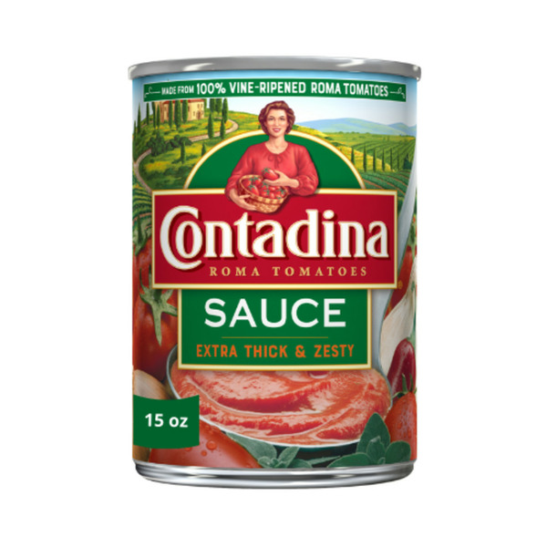 Canned & Jarred Vegetables Contadina Tomato Sauce Extra Thick and Zesty hero