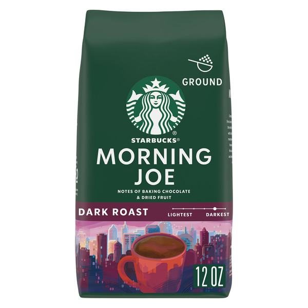 Coffee Starbucks Morning Joe Dark Roast Ground Coffee hero