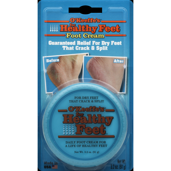 First Aid O'Keeffe's Foot Cream, for Healthy Feet hero