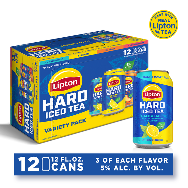 Malt Beverages Lipton Hard Iced Tea Hard Iced Tea Variety Pack hero