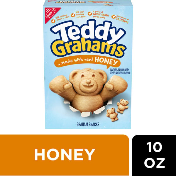 Crackers Teddy Grahams Honey Graham Snacks hero