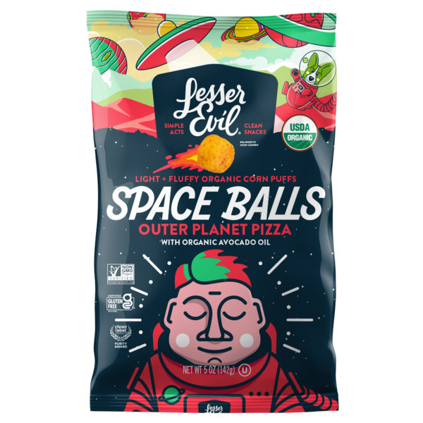 LesserEvil Space Balls, Outer Planet Pizza hero