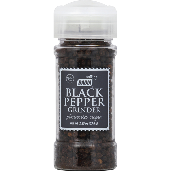 Spices & Seasonings Badia Spices Black Pepper, Grinder hero