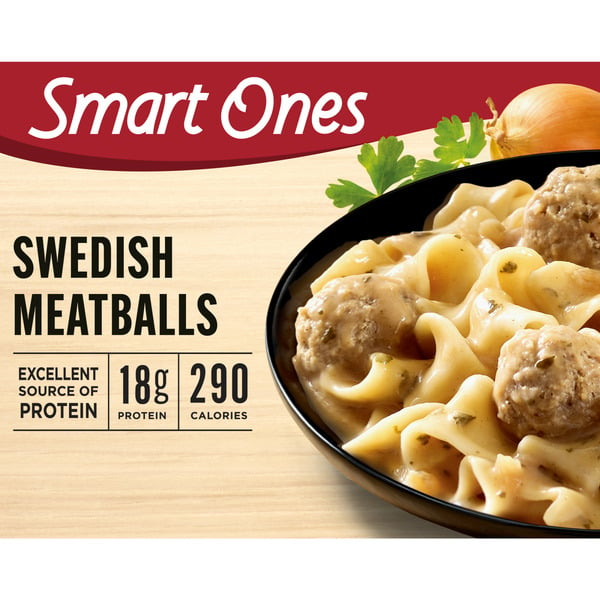 Meals Smart Ones Pasta with Swedish Meatballs & Creamy Sauce Frozen Meal hero