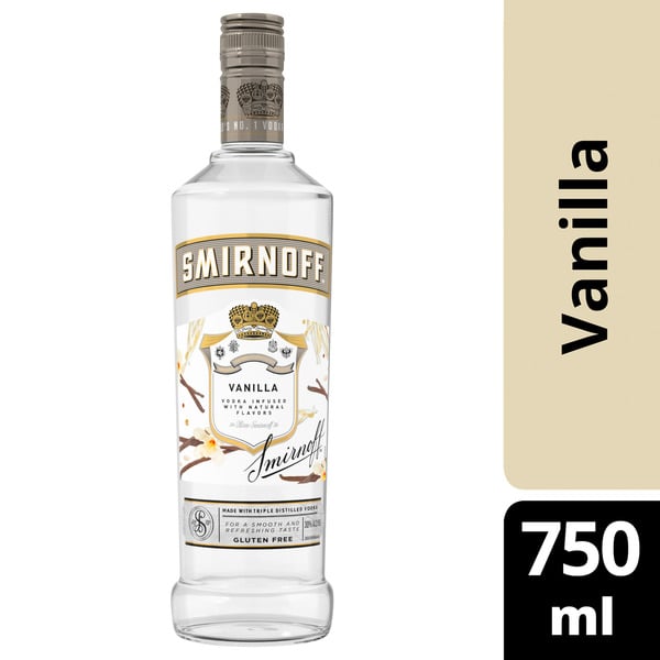 Spirits Smirnoff Vanilla Vodka hero