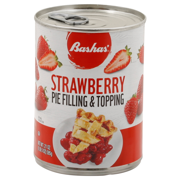 Spices & Seasonings Bashas' Pie Filling & Topping, Strawberry hero