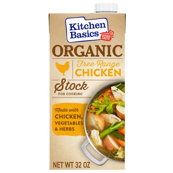 Soup, Stock & Broth Kitchen Basics Chicken Stock hero