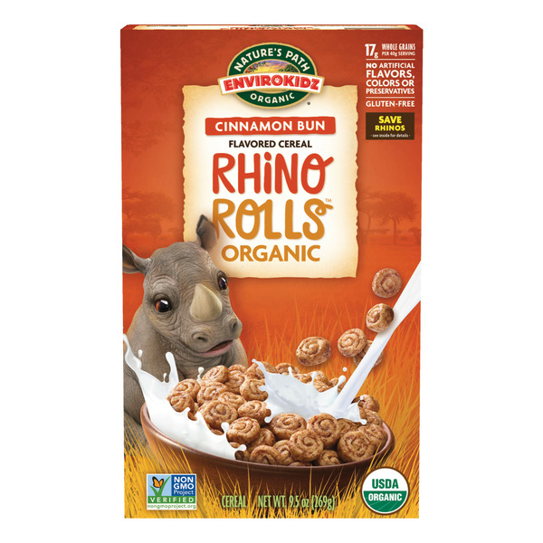 Cereal Nature's Path EnviroKidz Rhino Rolls Cereal hero