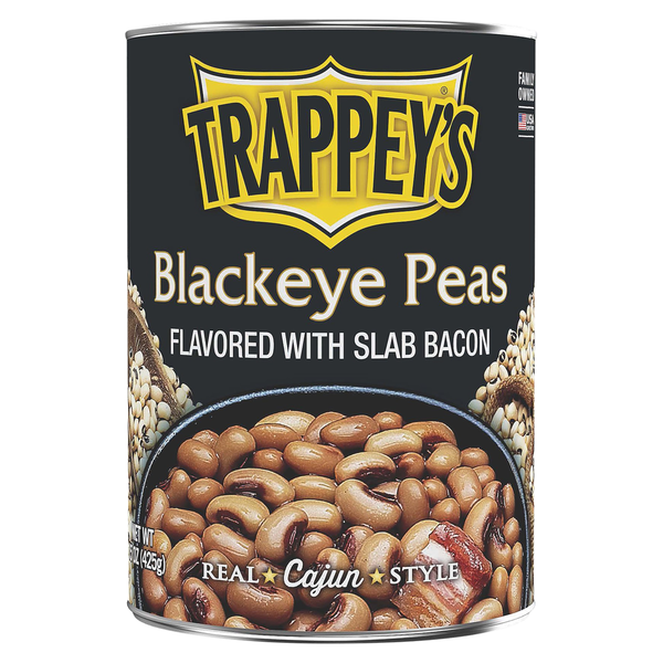 Canned Meals & Beans Trappey's Blackeye Peas with Bacon hero