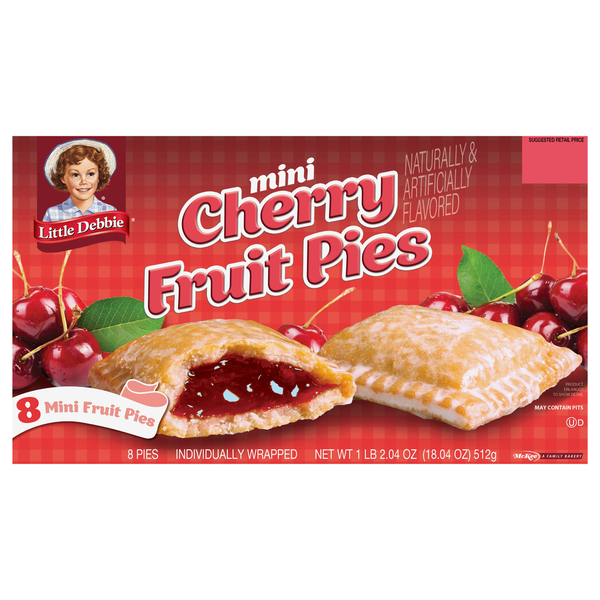 Cookies & Cakes Little Debbie Cherry Fruit Pies hero