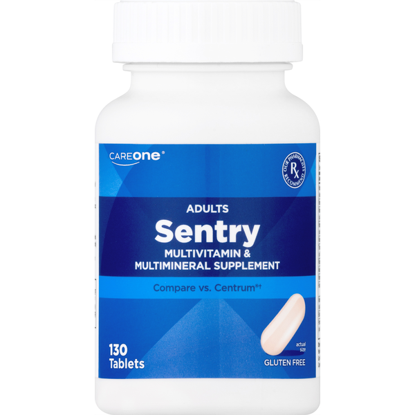 Vitamins & Supplements CareOne Adult Sentry Multivitamin & Multimineral Supplement hero