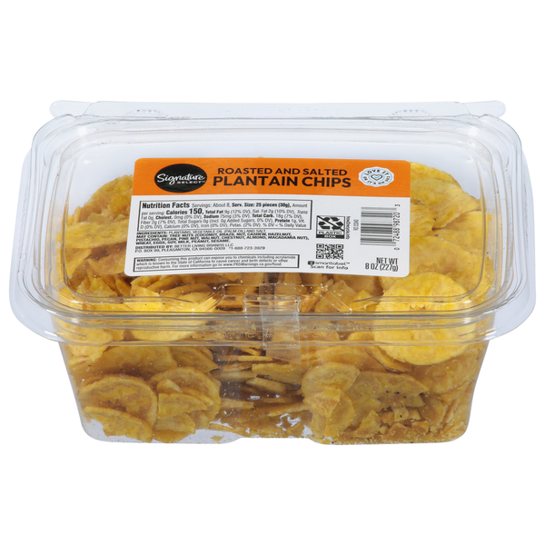 Chips & Pretzels Signature SELECT Plantain Chips, Roasted and Salted hero