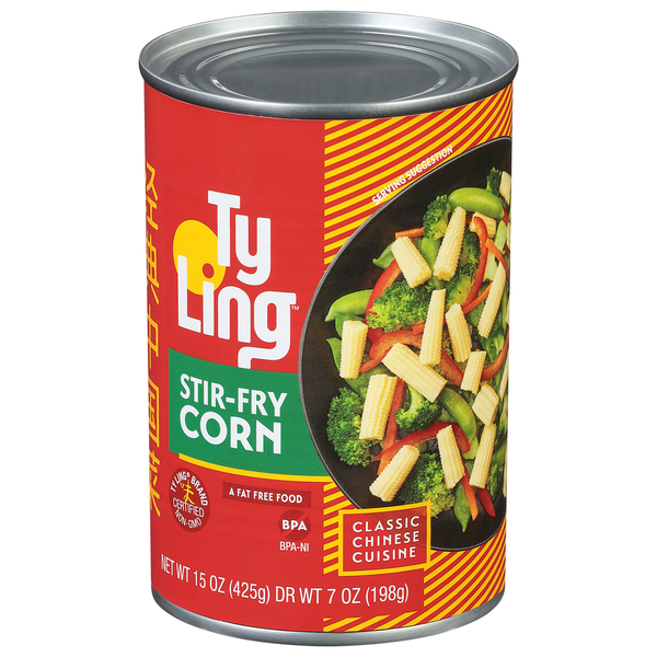 Asian Foods Ty Ling Corn, Stir-Fry hero