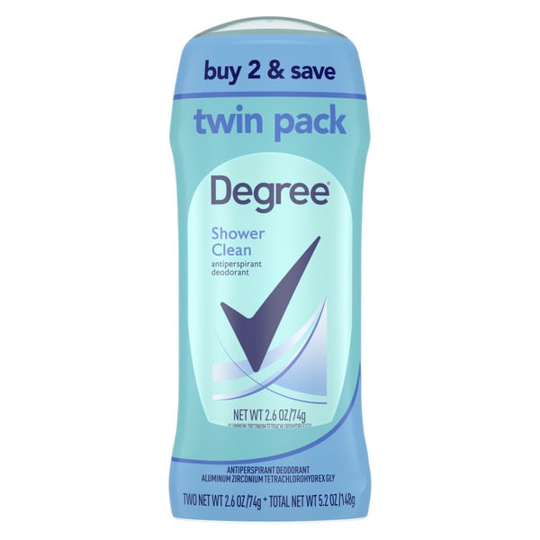 Deodorant Degree Antiperspirant Deodorant Shower Clean hero