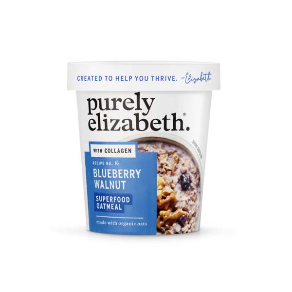 Granola Purely Elizabeth Blueberry Walnut, Superfood Oatmeal Cup, with Collagen hero