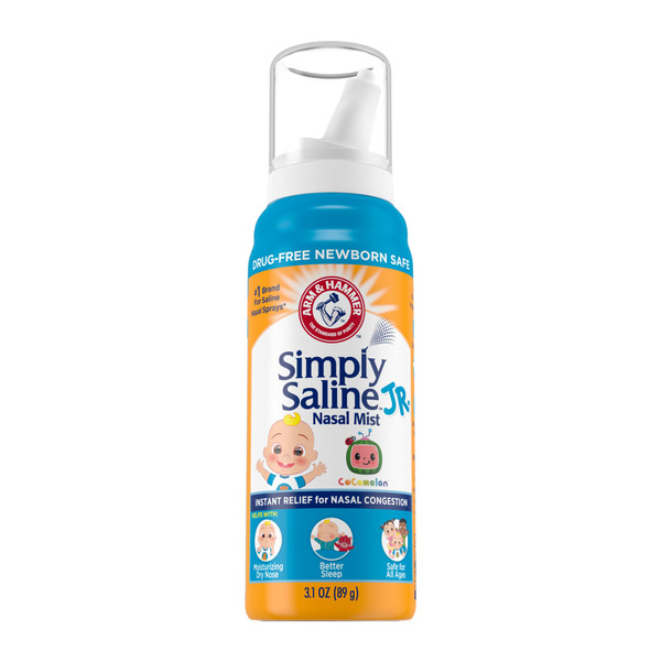 Cold, Flu & Allergy Arm & Hammer Simply Saline Sesame Street Nasal Relief Baby Nasal Mist hero