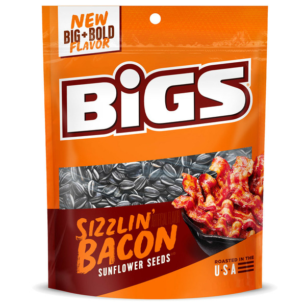 Nuts, Seeds & Dried Fruit BIGS Sizzlin' Bacon Sunflower Seeds, Keto Friendly Snack, Low Carb Lifestyle hero